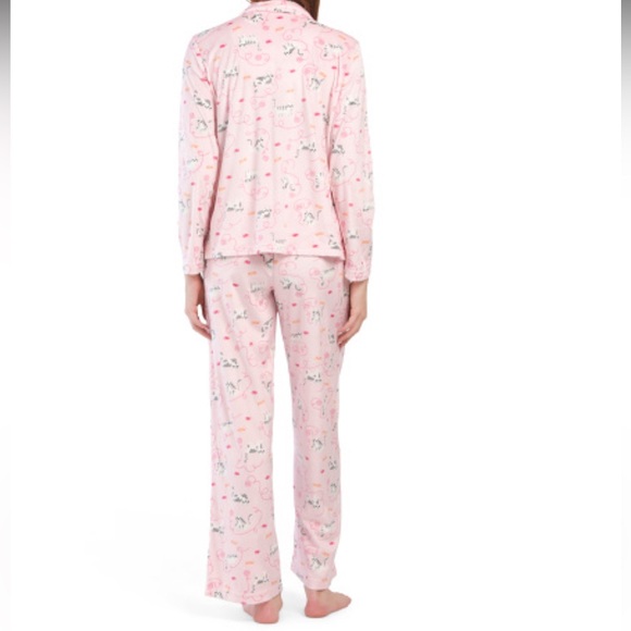 KAREN NEUBURGER Encore Fleece Pajama Set - Picture 14 of 14